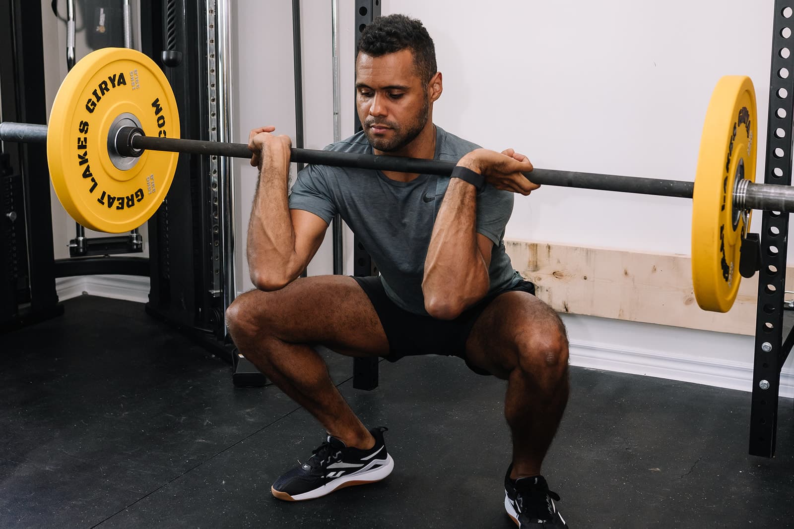 Sean Beckford front squat